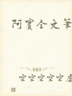 阿宾全文笔趣阁