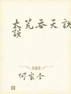 太荒吞天诀 小说