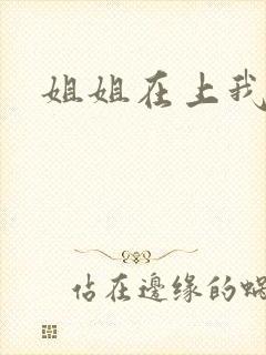 姐姐在上我在下