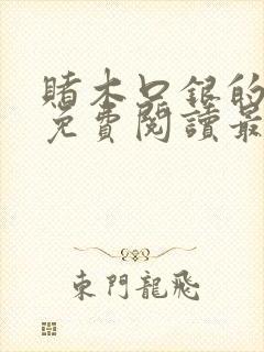 赌木口银的小说免费阅读最新