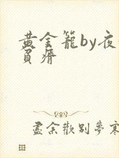 黄金笼by夜很贫瘠
