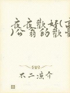 夜夜欢好(高h)公翁的欢爱