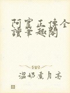 阿宾正传全文阅读笔趣阁