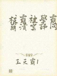 校霸被学霸玩到崩溃云译网