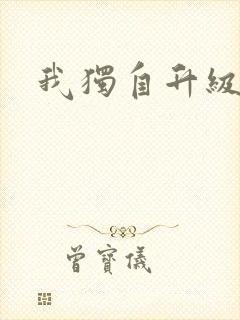 我独自升级小说