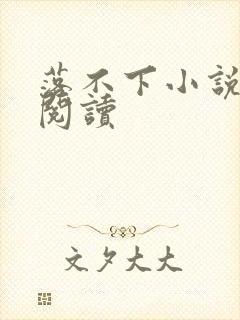 落不下小说免费阅读