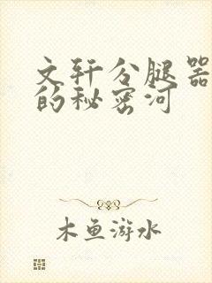 文轩分腿器河马的秘密河