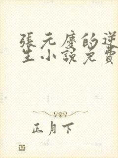 张元庆的逆袭人生小说免费阅读