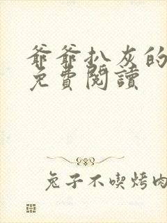 爷爷扒灰的小说免费阅读