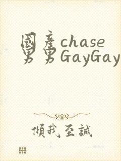 国产chase男男GayGay