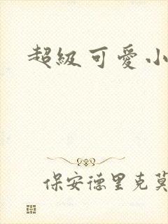 超级可爱小说