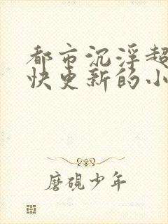 都市沉浮超前超快更新的小说