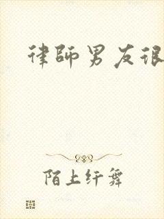 律师男友很难撩