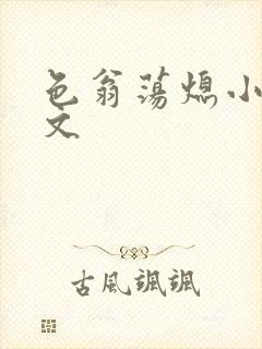 色翁荡熄小说全文