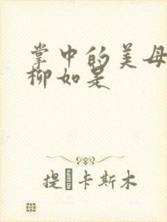 掌中的美母版主柳如是