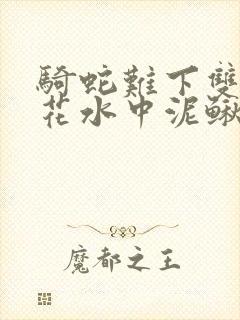 骑蛇难下双金银花水中泥鳅双男主