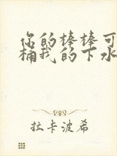 你的棒棒可以桶桶我的下水道吗