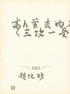 高h荤爽肉欲文〈三攻一受〉视频