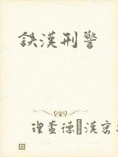 铁汉刑警