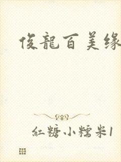 俊龙百美缘小说