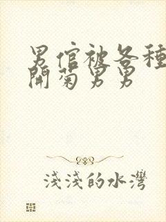 男倌被各种玉势开菊男男