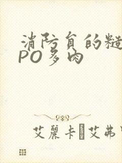 消防员的糙汉文PO多肉