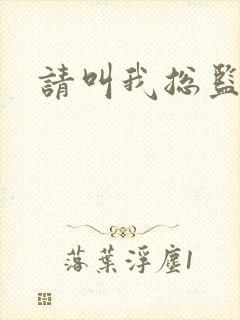 请叫我总监小说