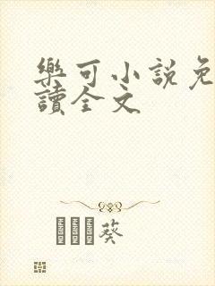 乐可小说免费阅读全文