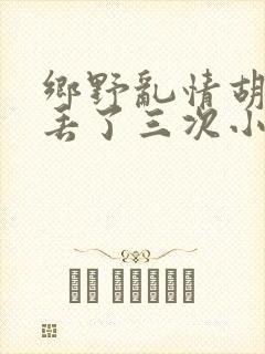 乡野乱情胡秀英丢了三次小说