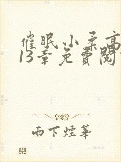 催眠小柔高达第13章免费阅读