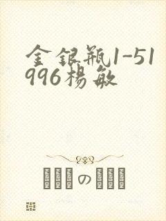 金银瓶1-51996杨敏