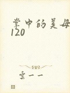 掌中的美母版主120