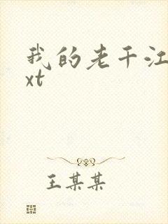 我的老千江湖txt