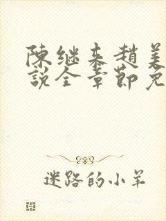 陈继来赵美媛小说全章节免费阅读