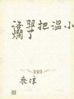 洛羿把温小辉做烂了