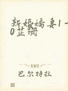 新婚娇妻1一40芷珊