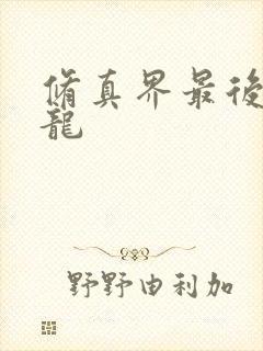 修真界最后一条龙