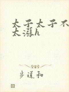 太子太子不要了太涨h