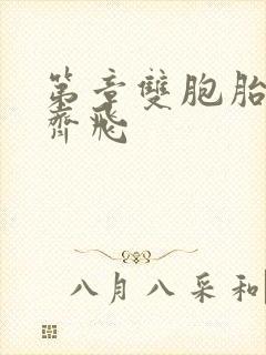 第章双胞胎姐妹齐飞