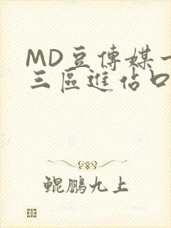 MD豆传媒一二三区进站口在线