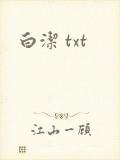 白洁 txt