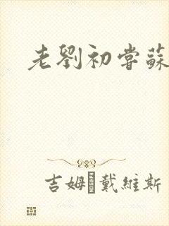 老刘初尝苏荷媳