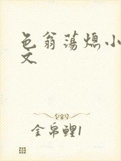 色翁荡熄小说全文