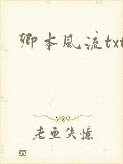 卿本风流txt