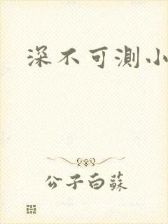 深不可测小说