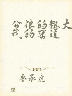 公狼的粗大挺进我的密道