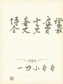 侍妾十夜灯小说全文免费最新阅读