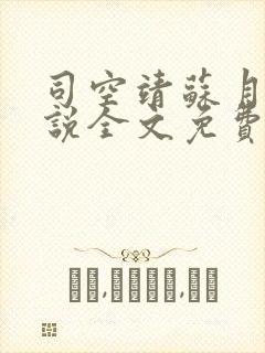 司空靖苏月汐小说全文免费阅读