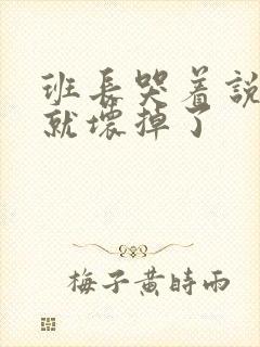 班长哭着说再c就坏掉了