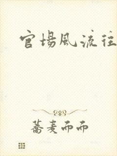 官场风流往事